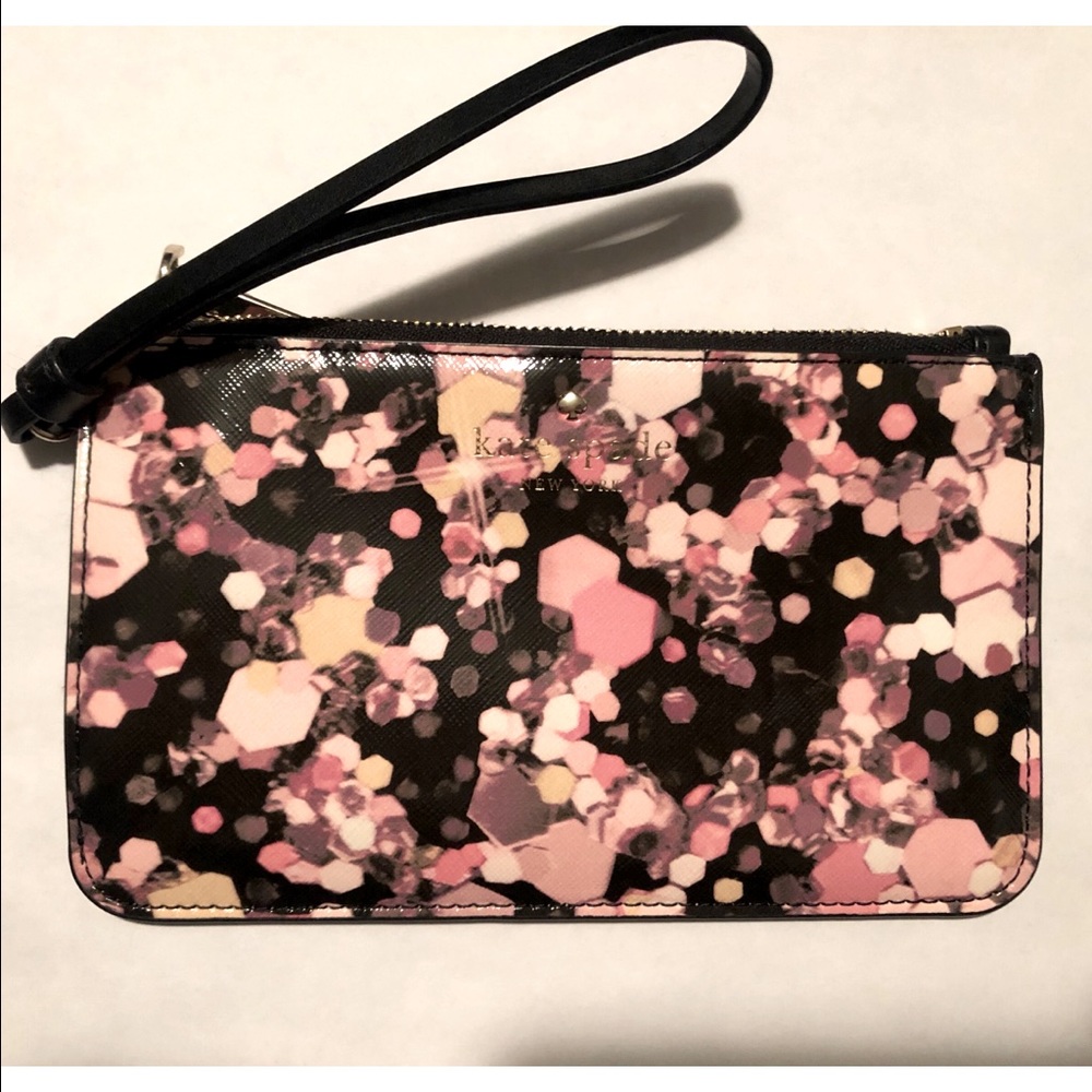 Kate Spade Floral Wristlet